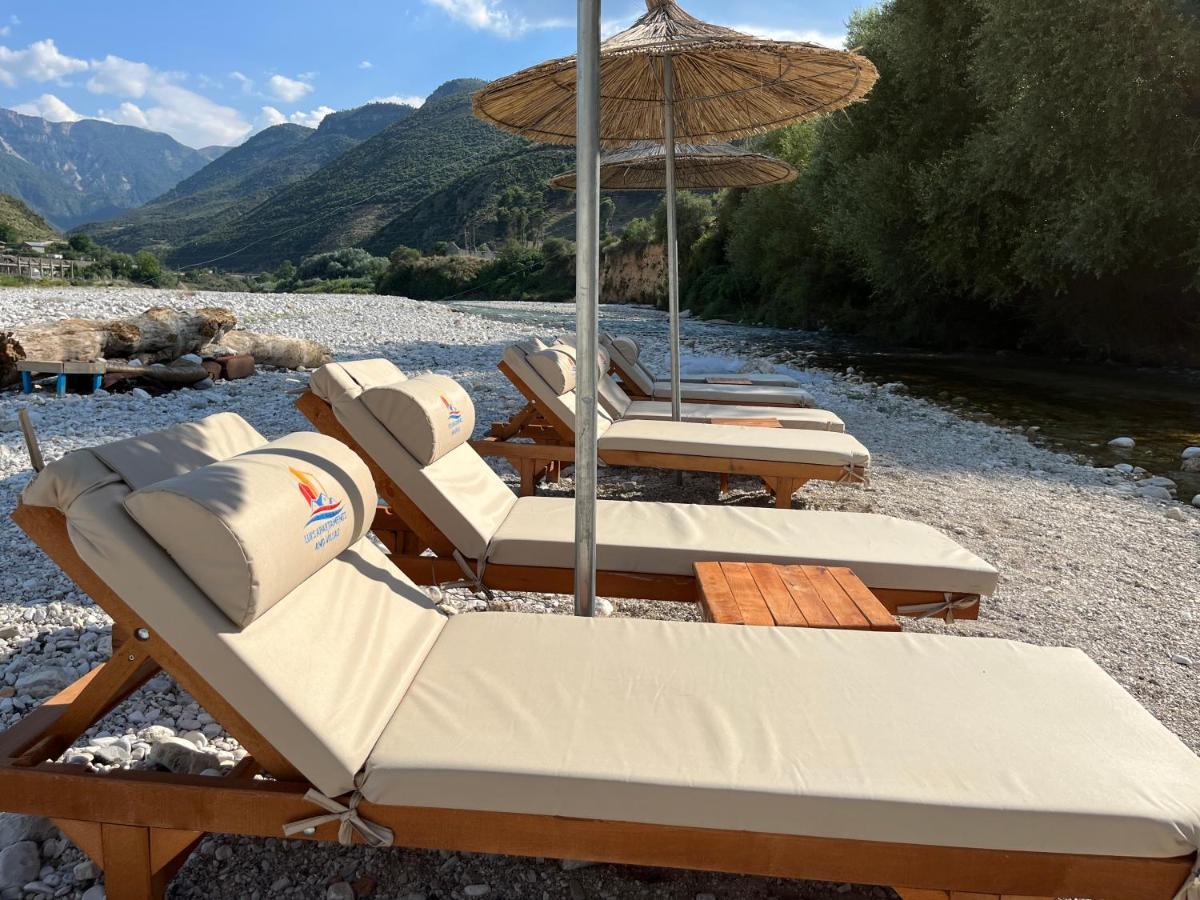 River Escape Villa - Private Beach, Scenic View & Bbq Tepelene Exterior photo
